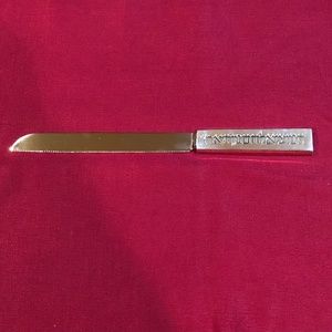 Vintage c1973 Sterling Silver Handle Challah Knife, designed by Ludwig Wolpert